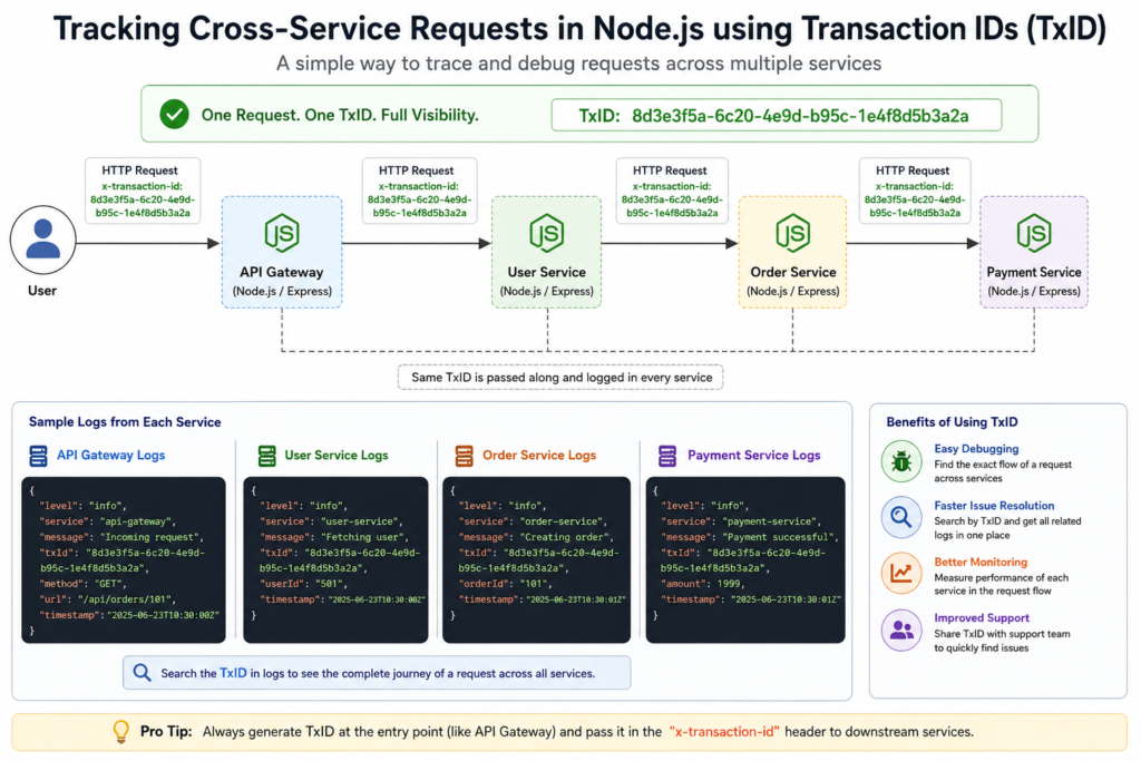 Tracking Cross-Service Requests in Node.js